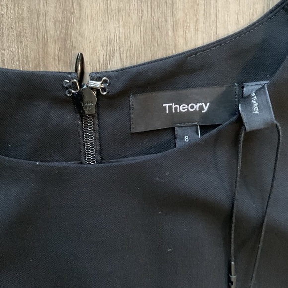 Theory Women's Jatinn Black Dress NWT size 8 - Picture 3 of 6